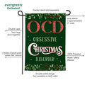 Obsessive Christmas Disorder Moire Flag Garden