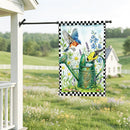Gardening Birds Moire Flag House