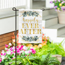 Happily Ever After Moire Garden Flag