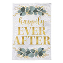 Happily Ever After Moire Garden Flag