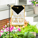 Graduation Moire Garden Flag
