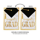 Graduation Moire Garden Flag