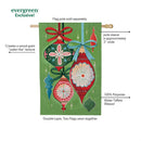 Heartfelt Cheer Ornaments Moire Flag House
