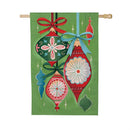 Heartfelt Cheer Ornaments Moire Flag House