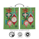 Heartfelt Cheer Ornaments Moire Flag Garden
