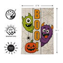 Monsters EEK! Moire Flag Garden