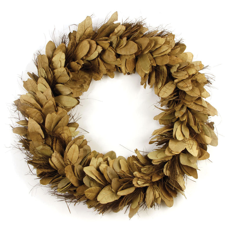 NAPA Home & Garden Pear Tree Leaves & Thatch Wreath Collection
