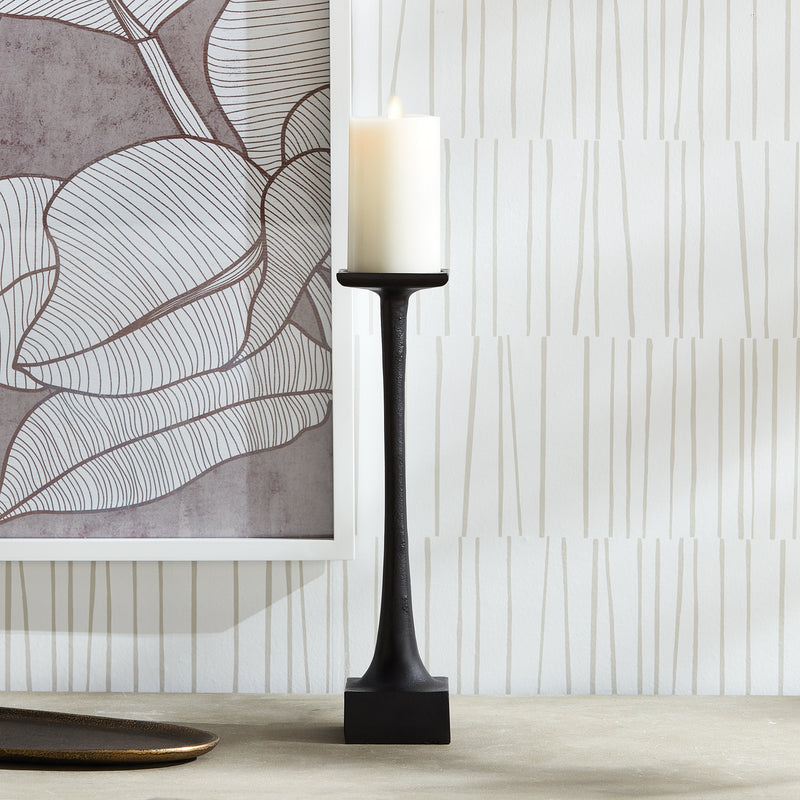NAPA Home & Garden, MILTON CANDLE STAND MEDIUM,N2DK17BK