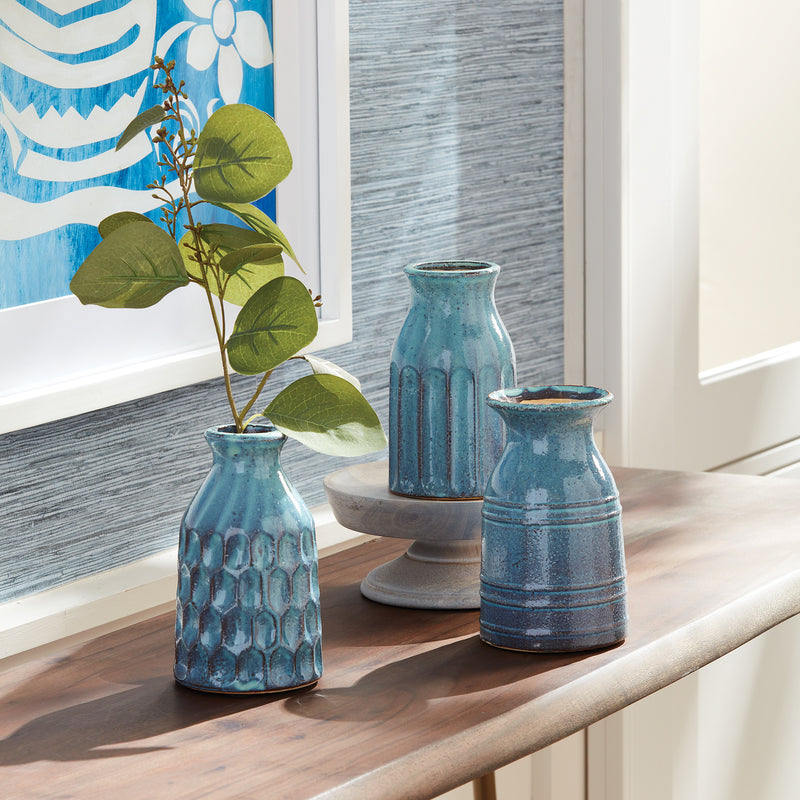 NAPA Home & Garden, JALENA VASES, SET OF 3,N2GY517BL