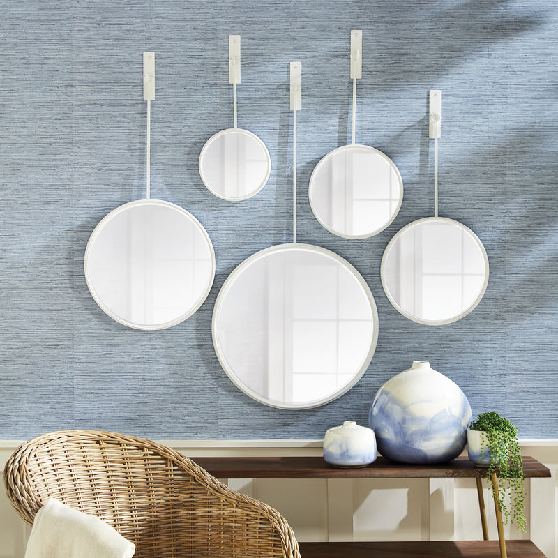 NAPA Home & Garden, MAISON NOIR PENDULUM MIRRORS, SET OF 5,N2HC144WH