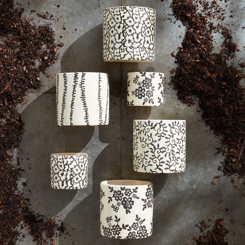 NAPA Home & Garden, FIONA POTS LARGE, SET OF 4,N2HR01