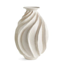 NAPA Home & Garden, ONDULATA VASE 17.25",N2MG16WH