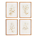 NAPA Home & Garden, FLEUR DE BLANC PRINTS, SET OF 4,N2NH11