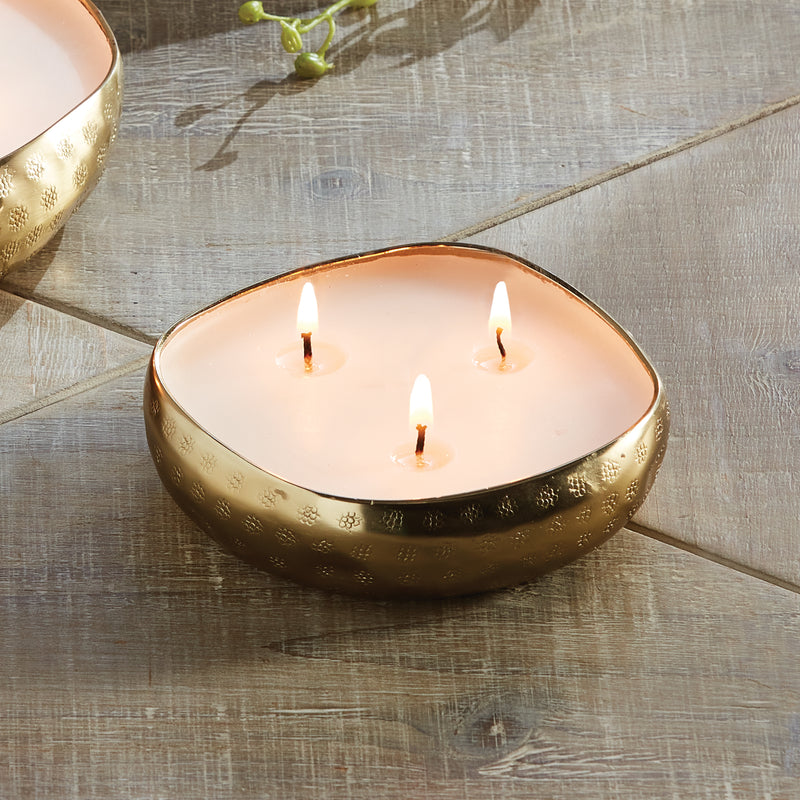 NAPA Home & Garden, CASHMERE 3-WICK CANDLE TRAY,N2SH03