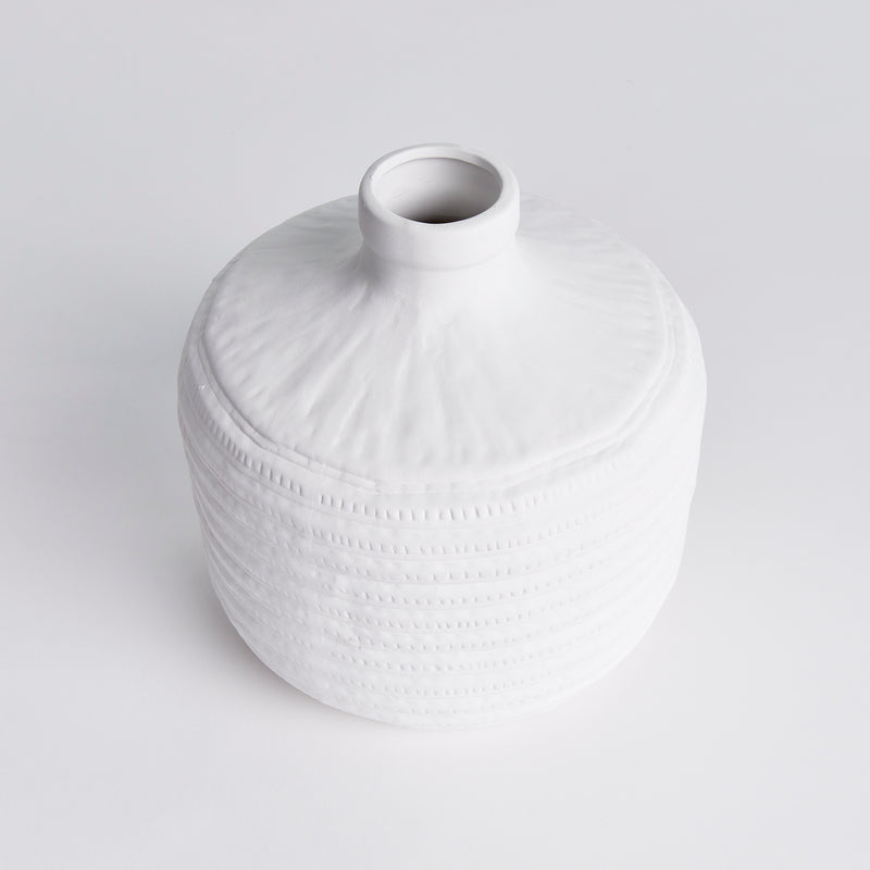 NAPA Home & Garden, CARLA VASE LARGE,N3DG09WH