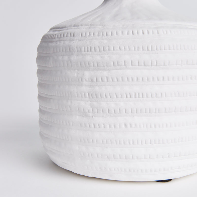 NAPA Home & Garden, CARLA VASE LARGE,N3DG09WH