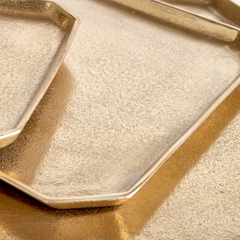 NAPA Home & Garden, DEZI SQUARE SERVING TRAYS, SET OF 3,N3DK35