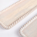 NAPA Home & Garden, LANGLEY RECTANGULAR TRAYS, SET OF 2,N3EP13WH