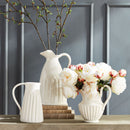 NAPA Home & Garden, CASCINA DECORATIVE PITCHER LARGE,N3MG31WH