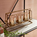 NAPA Home & Garden, WESLEY 3-CANDLE HURRICANE,N3SE12