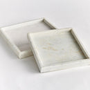 NAPA Home & Garden, AMANI SQUARE MARBLE TRAYS, SET OF 2