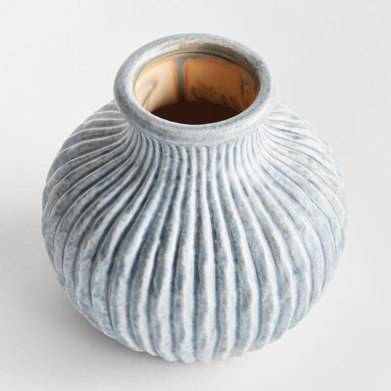 NAPA Home & Garden, THESSALY VASE SHORT,N4GY522BL