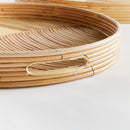 NAPA Home & Garden, JELANI CANE ROUND TRAYS, SET OF 2,N4NP01