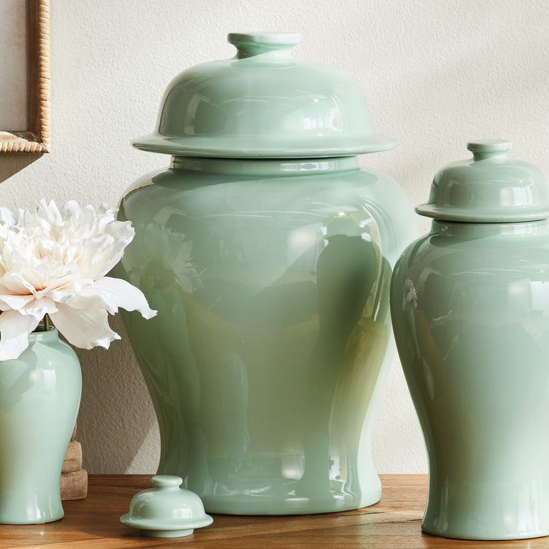 NAPA Home & Garden, KOA LIDDED MINI GINGER JAR LARGE,N4SN24GR
