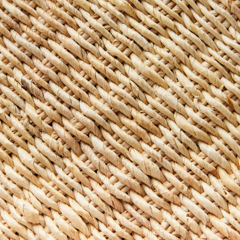 NAPA Home & Garden, ABACA FRENCH BRAIDED SQUARE TRAYS, SET OF 2,N4TD06