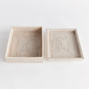 NAPA Home & Garden, BURMA RATTAN LIDDED LETTER BOX