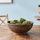 NAPA Home & Garden, BURMA RATTAN SCALLOPED EDGE BOWL,N4TN04BR