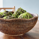 NAPA Home & Garden, BURMA RATTAN SCALLOPED EDGE BOWL,N4TN04BR