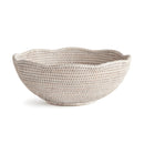 NAPA Home & Garden, BURMA RATTAN SCALLOPED EDGE BOWL,N4TN04WH