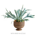 NAPA Home & Garden, BURMA RATTAN  FOOTED CACHEPOT,N4TN05BR