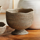 NAPA Home & Garden, Burma Rattan Footed Cachepot Collection