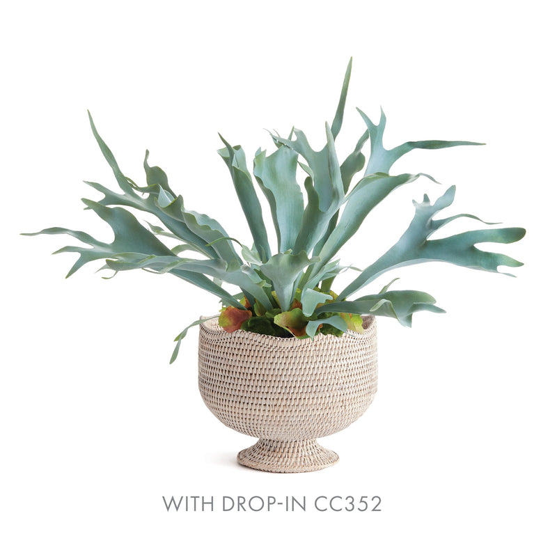 NAPA Home & Garden, Burma Rattan Footed Cachepot Collection