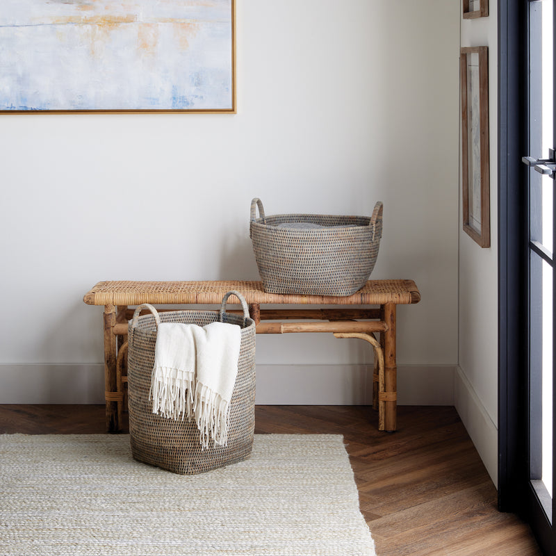 NAPA Home & Garden, BURMA RATTAN ORCHARD BASKETS, SET OF 2,N4TN203GY