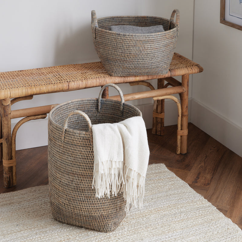 NAPA Home & Garden, BURMA RATTAN ORCHARD BASKETS, SET OF 2,N4TN203GY