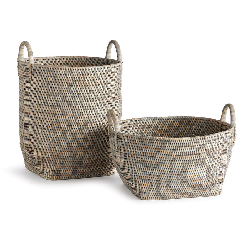 NAPA Home & Garden, BURMA RATTAN ORCHARD BASKETS, SET OF 2,N4TN203GY