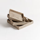 NAPA Home & Garden, BURMA RATTAN OTTOMAN TRAYS, SET OF 3,N4TN216GY