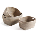 NAPA Home & Garden, BURMA RATTAN FAMILY BASKETS, SET OF 3,N4TN234GY