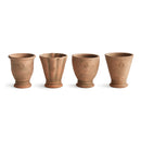 NAPA Home & Garden, WAKEFIELD HANDMADE MIDI POTS, SET OF 4,N4WH409AT