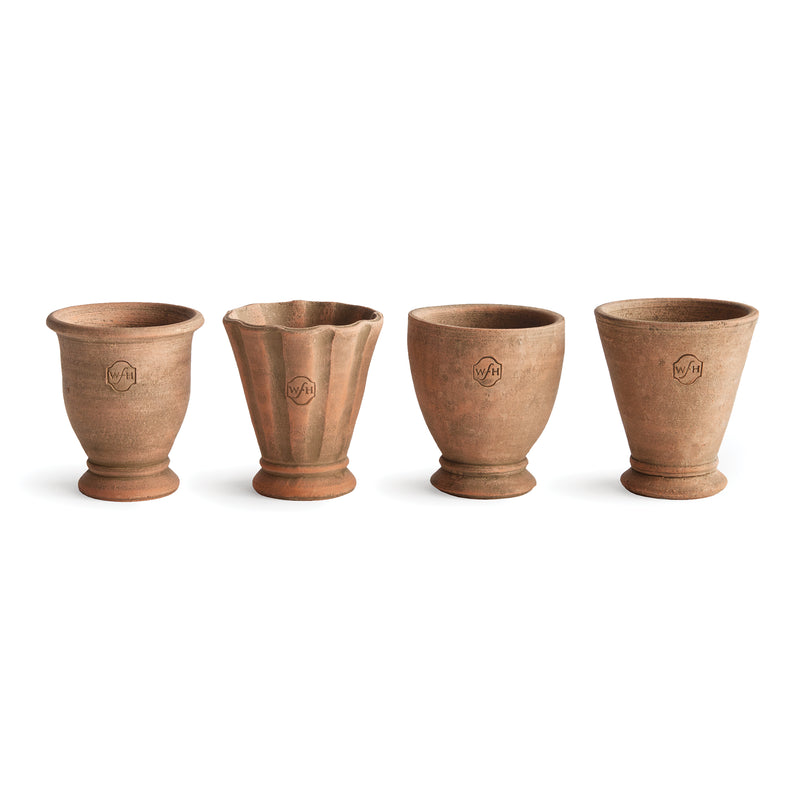 NAPA Home & Garden, WAKEFIELD HANDMADE MIDI POTS, SET OF 4,N4WH409AT