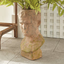 NAPA Home & Garden, Weathered Garden Male Bust Planter
