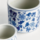 BARCLAY BUTERA DYNASTY CYLINDER POTS, SET OF 3