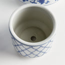 BARCLAY BUTERA DYNASTY CYLINDER POTS, SET OF 3