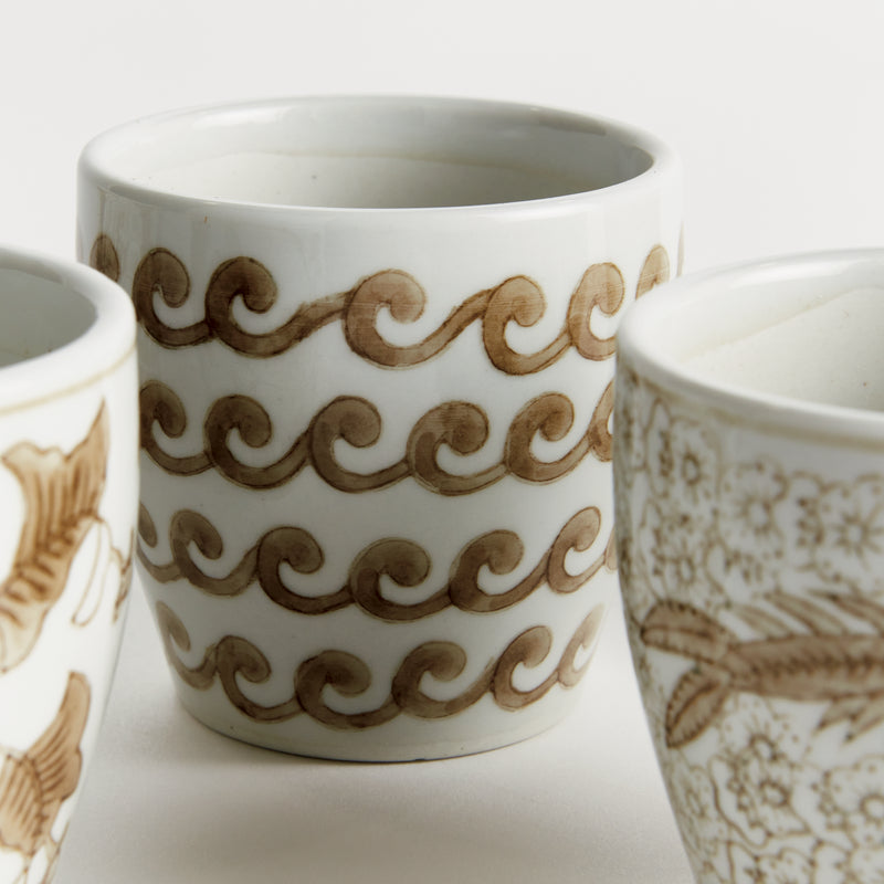 PROVINCE MINI FLOWER POTS, SET OF 6