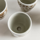 PROVINCE MINI FLOWER POTS, SET OF 6