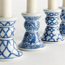 BARCLAY BUTERA DYNASTY MINI TAPER HOLDERS, SET OF 4