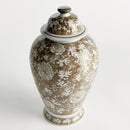 PROVINCE LOTUS LIDDED GINGER JAR